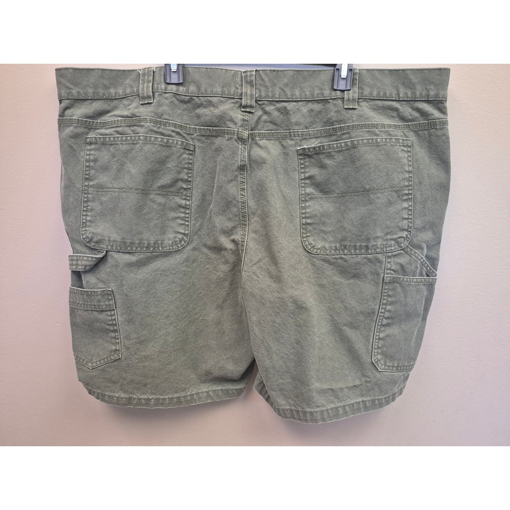 RedHead Men's 48 Olive Cargo Utility Shorts Cotton Hiking Work Outdoor Casual‎
